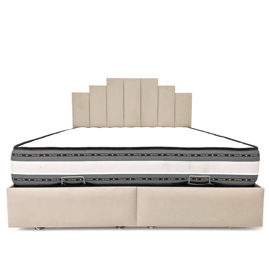 Lit coffre Pyramide 160x200 | Leader Meubles