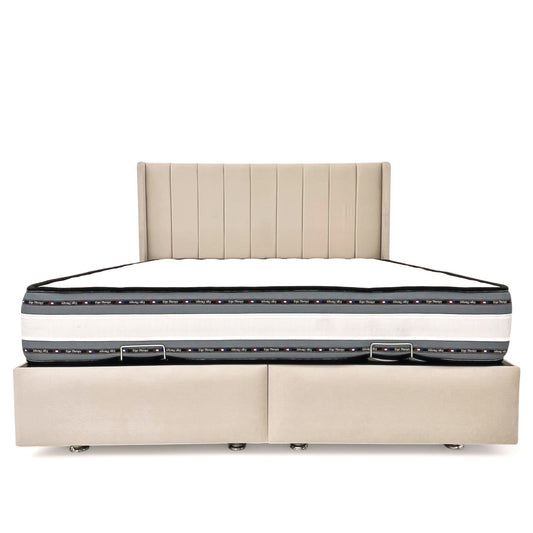 Lit coffre Bari Tokyo 160x200 | Leader Meubles