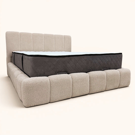 Lit coffre Bubble Dallas 140x190 | Leader Meubles