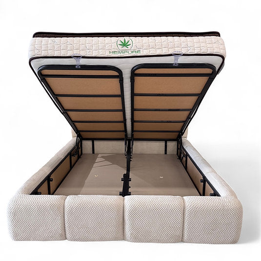 Lit coffre Bubble Oslo 140x190 | Leader Meubles