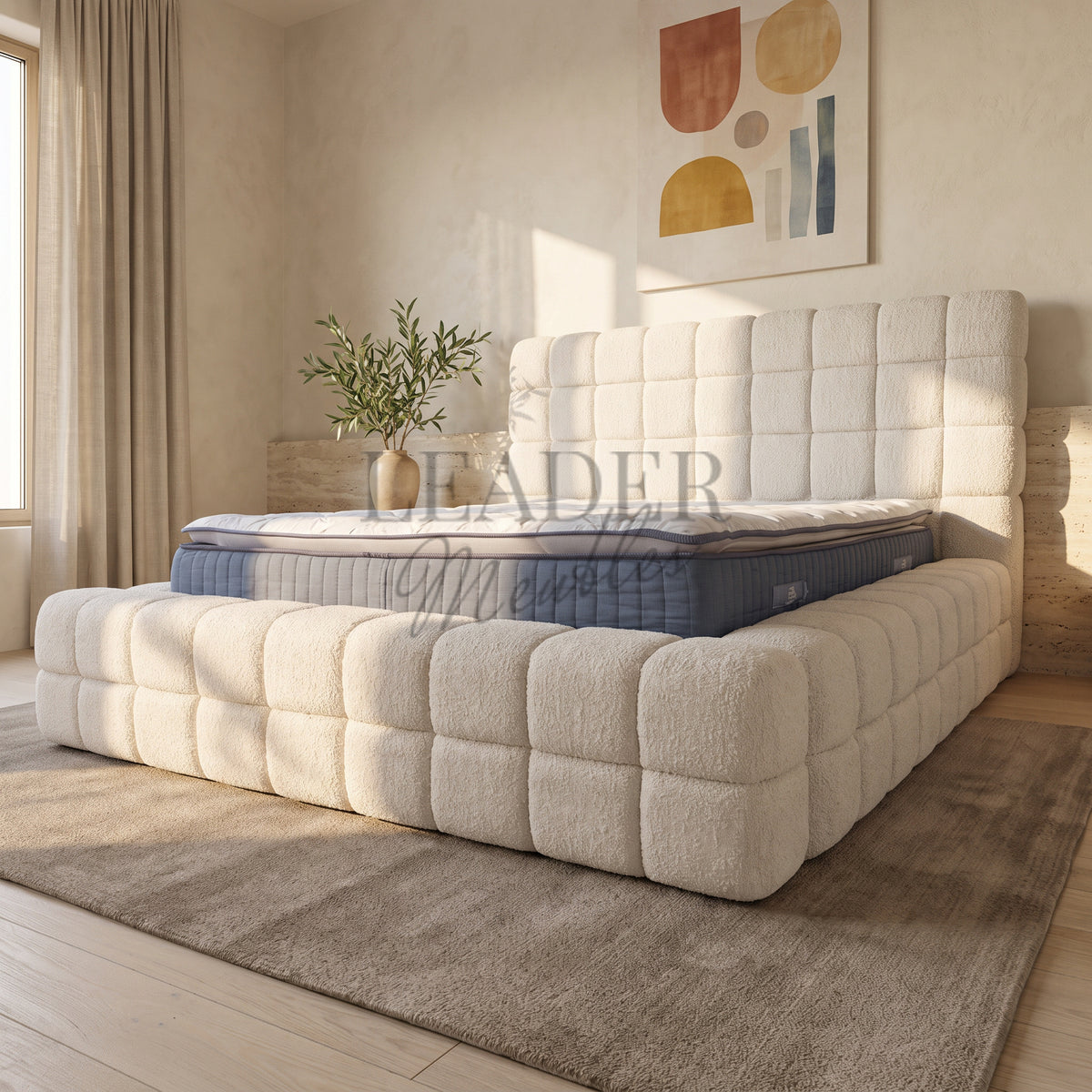 Cadre de lit XXL Concorde 160x200 | Leader Meubles