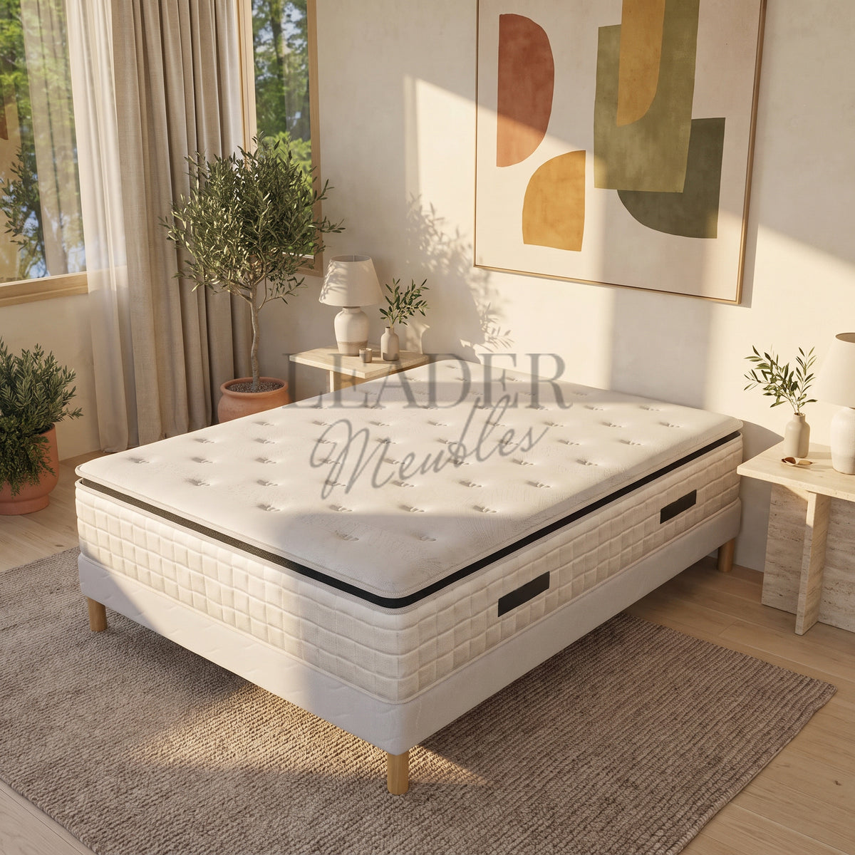 Matelas Premium 28cm (ressorts ensachés)