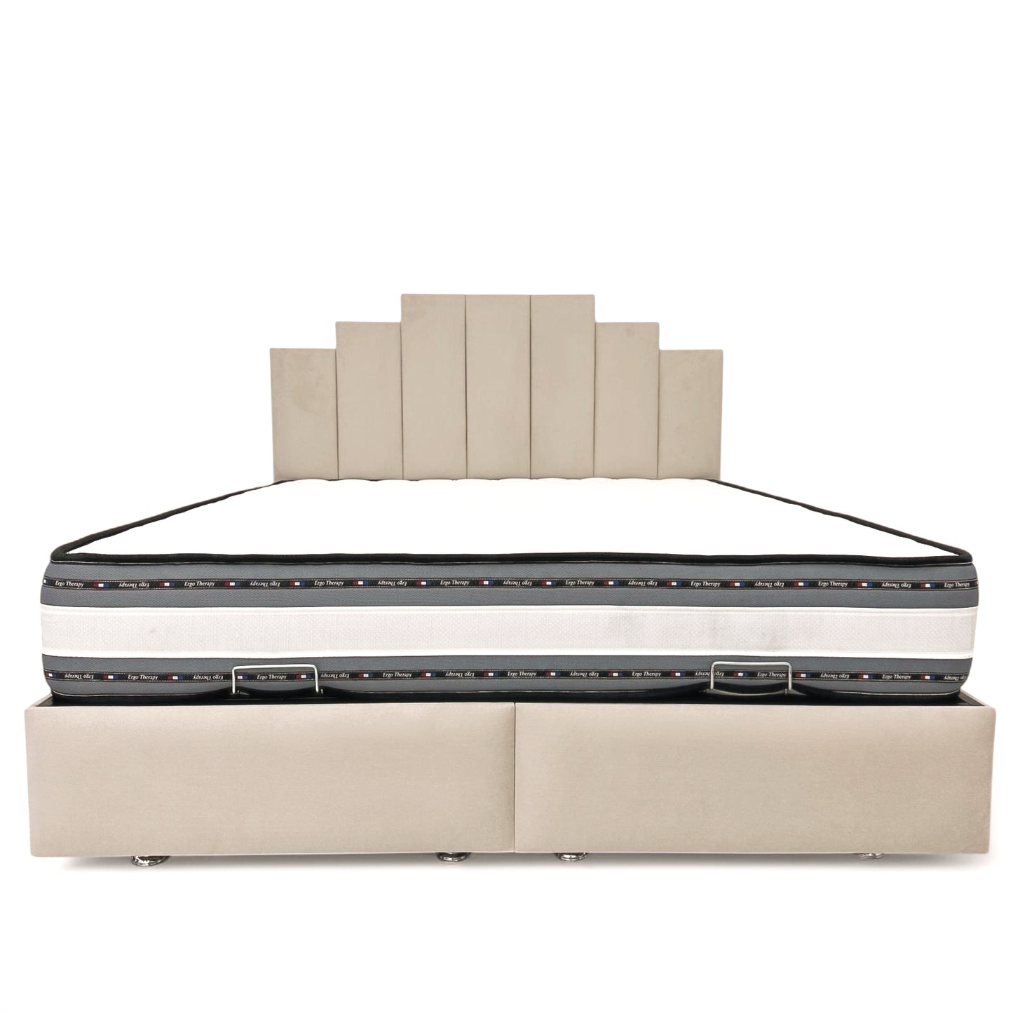 Lit coffre Pyramide 160x200 |  Leader Meubles