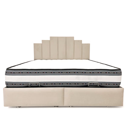 Lit coffre Pyramide 160x200 |  Leader Meubles