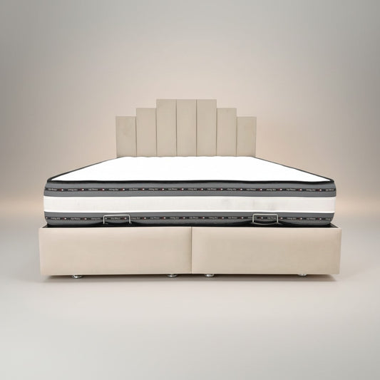 Lit coffre Pyramide 160x200 |  Leader Meubles