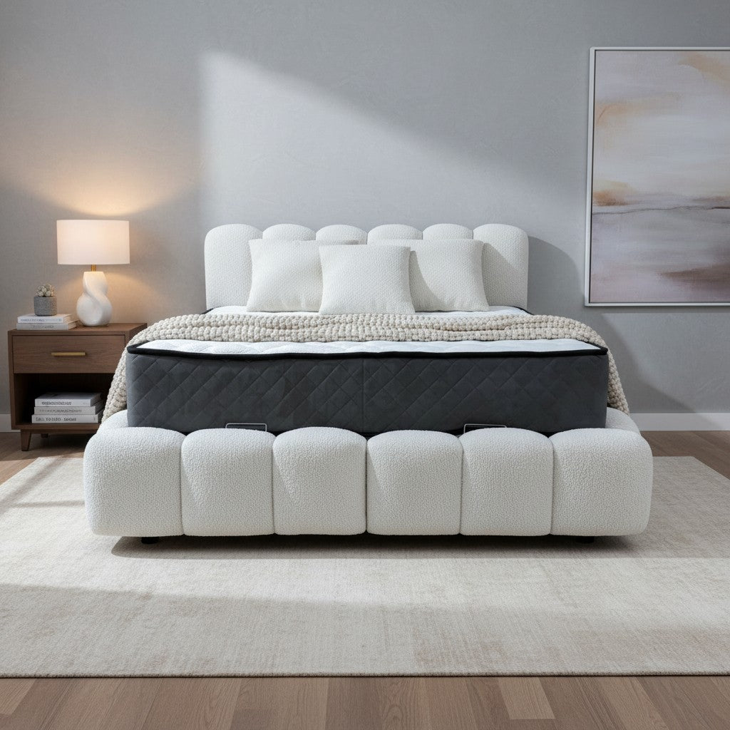Lit coffre Bubble Toronto 160x200 |  Leader Meubles