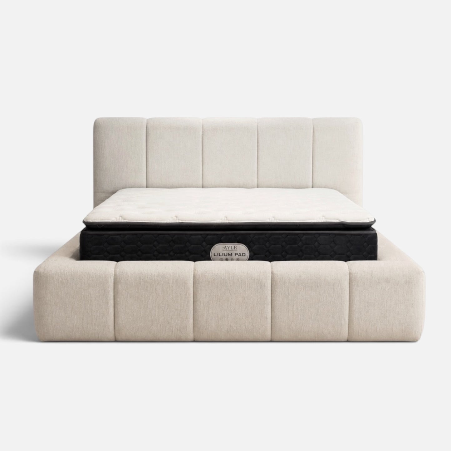 Cadre de lit XXL Dallas 160x200 (avec coffre) |  Leader Meubles