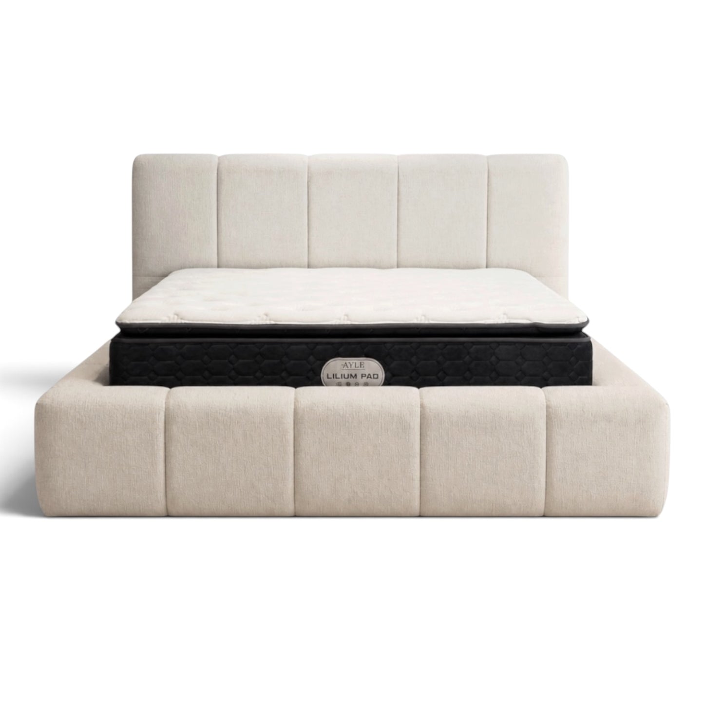 Cadre de lit XXL Dallas 160x200 (avec coffre) |  Leader Meubles