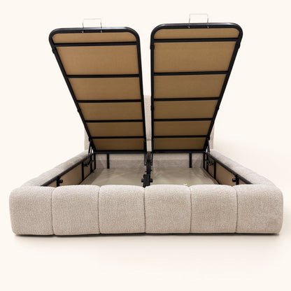 Lit coffre Bubble Dallas 140x190 |  Leader Meubles