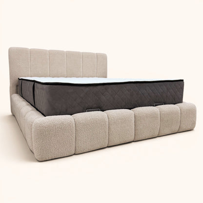 Lit coffre Bubble Dallas 140x190 |  Leader Meubles
