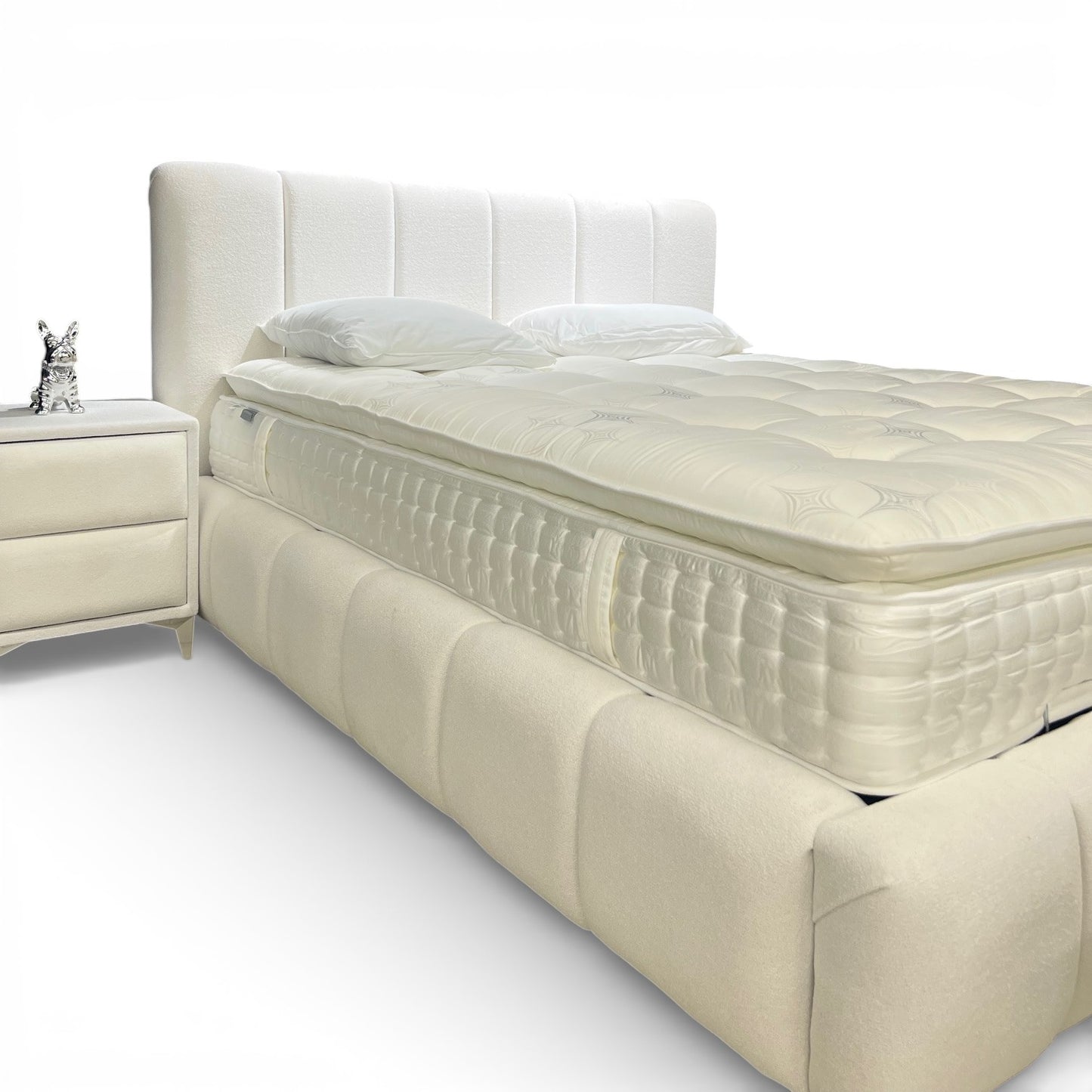 Lit coffre Bubble Dallas 160x200 |  Leader Meubles