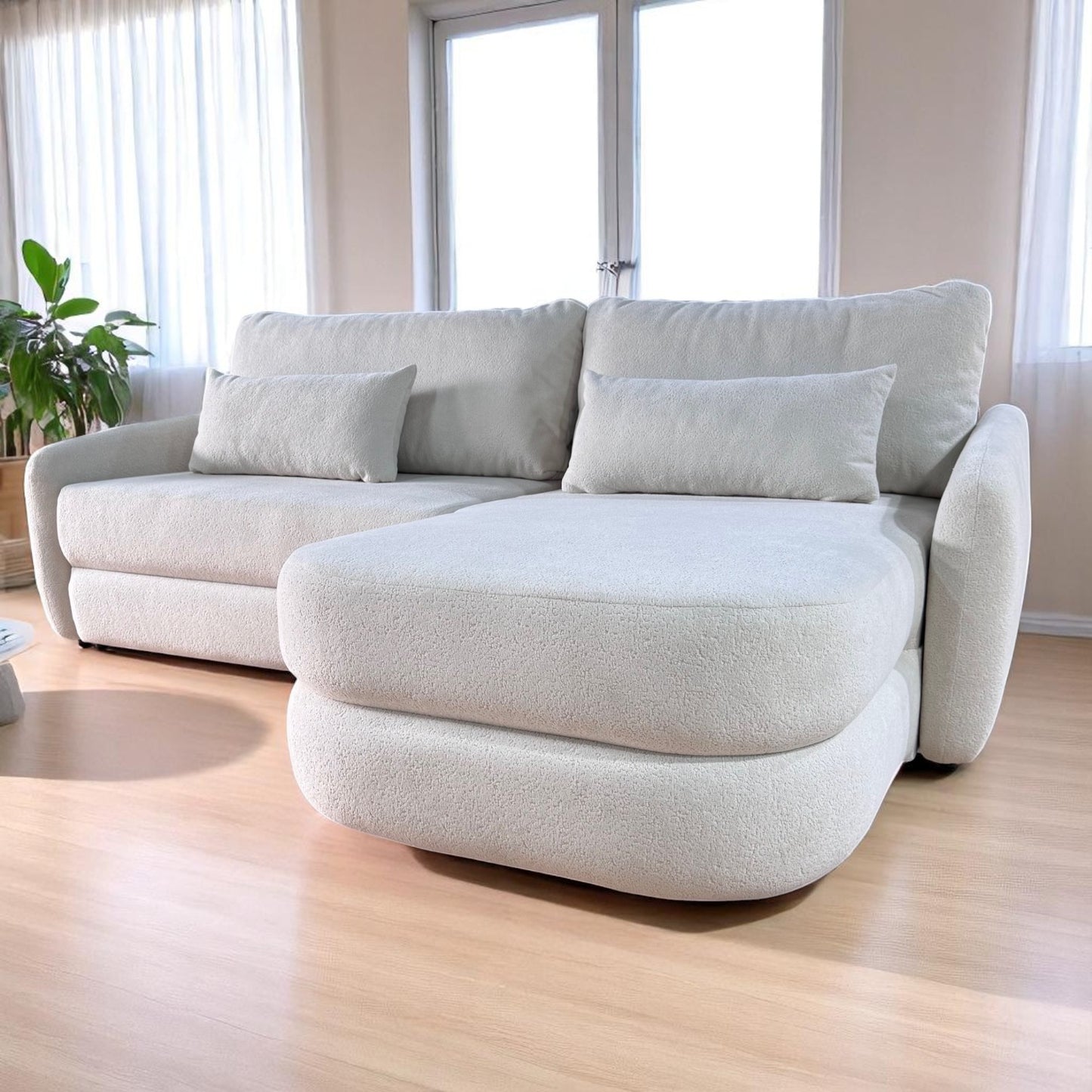 Canapé d'angle réversible KOMODA