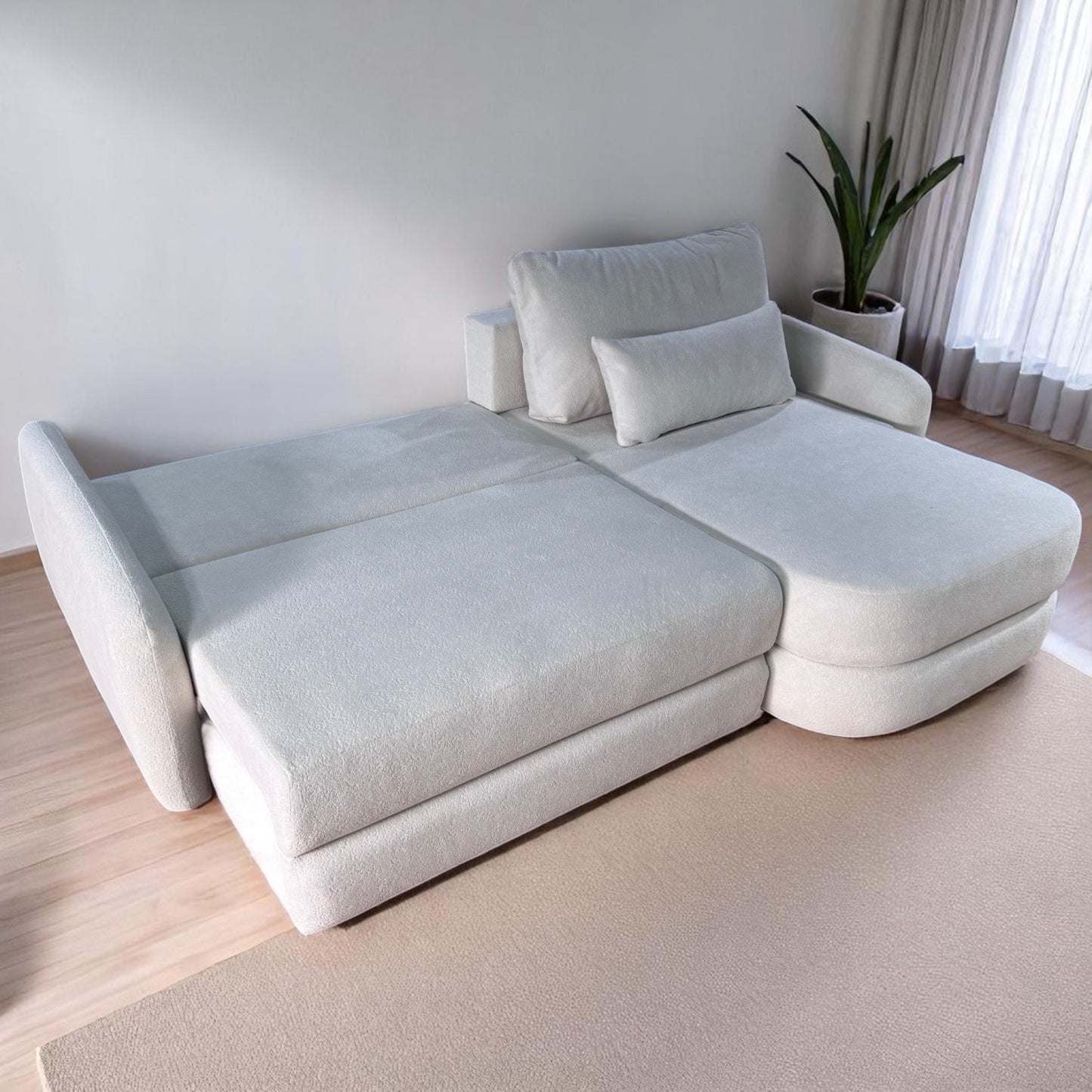 Canapé d'angle réversible KOMODA