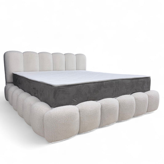 Pack exclusif : Lit coffre Bubble Toronto + Matelas 30cm