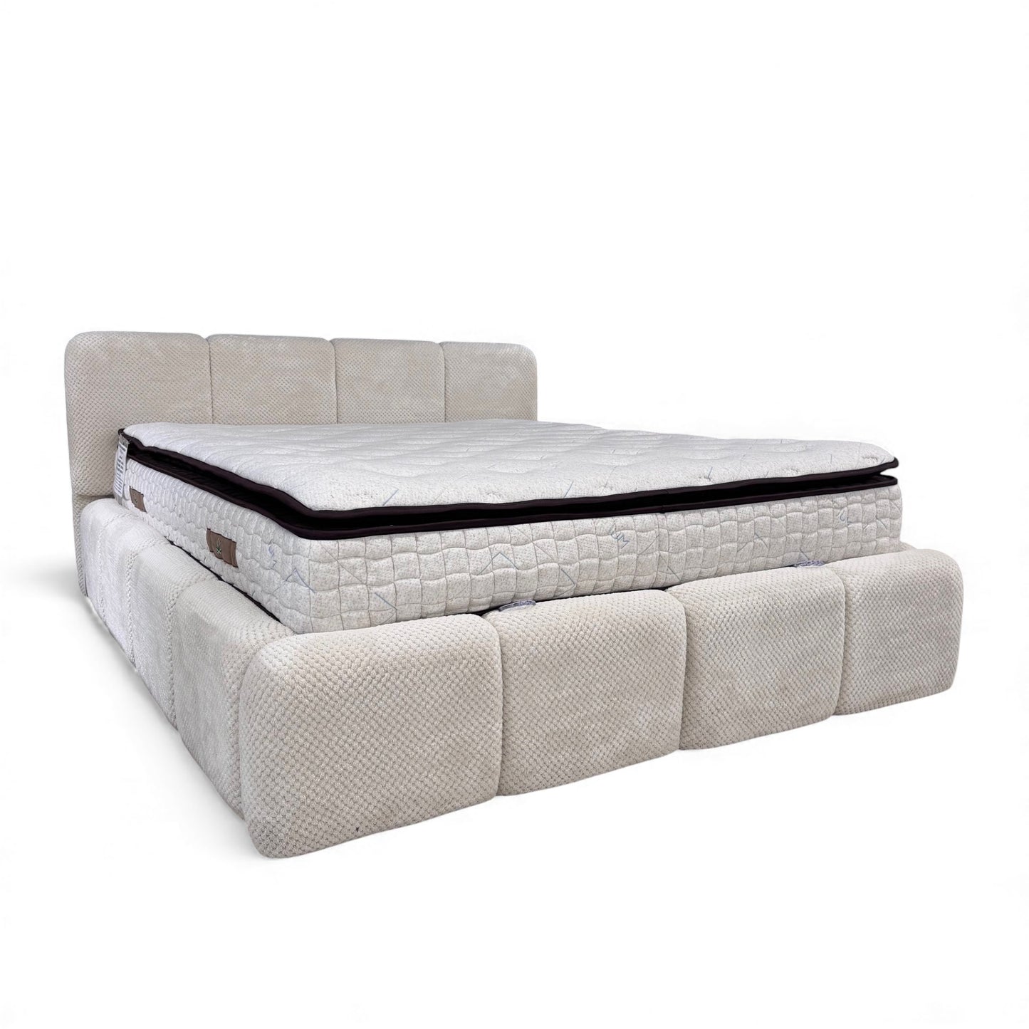 Lit coffre Bubble Oslo 140x190 |  Leader Meubles