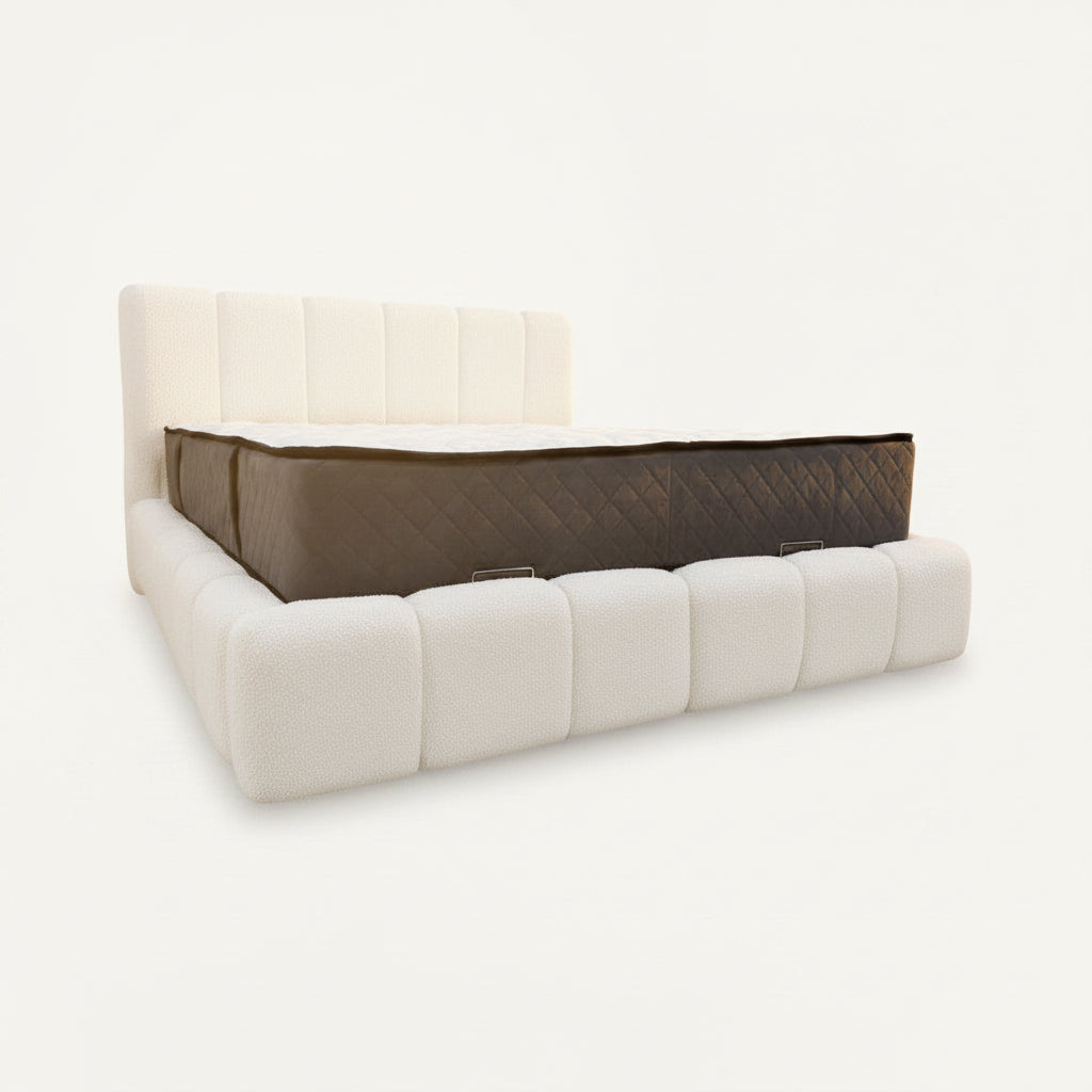 Lit coffre Bubble Dallas 140x190 |  Leader Meubles
