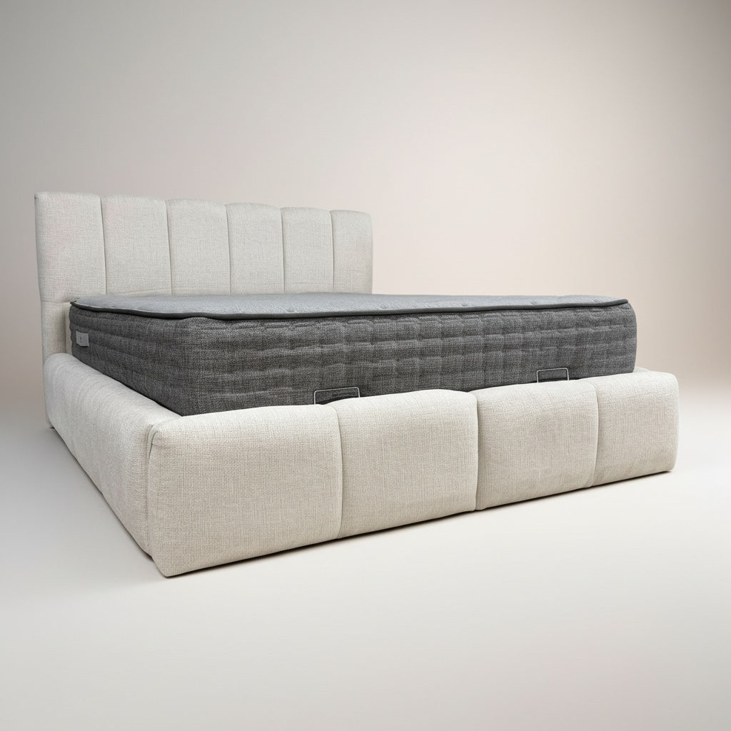 Lit coffre Bubble Mila 140x190 |  Leader Meubles