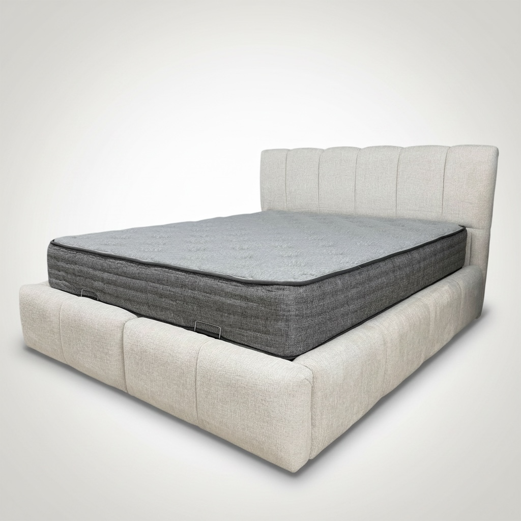 Lit coffre Bubble Mila 140x190 |  Leader Meubles