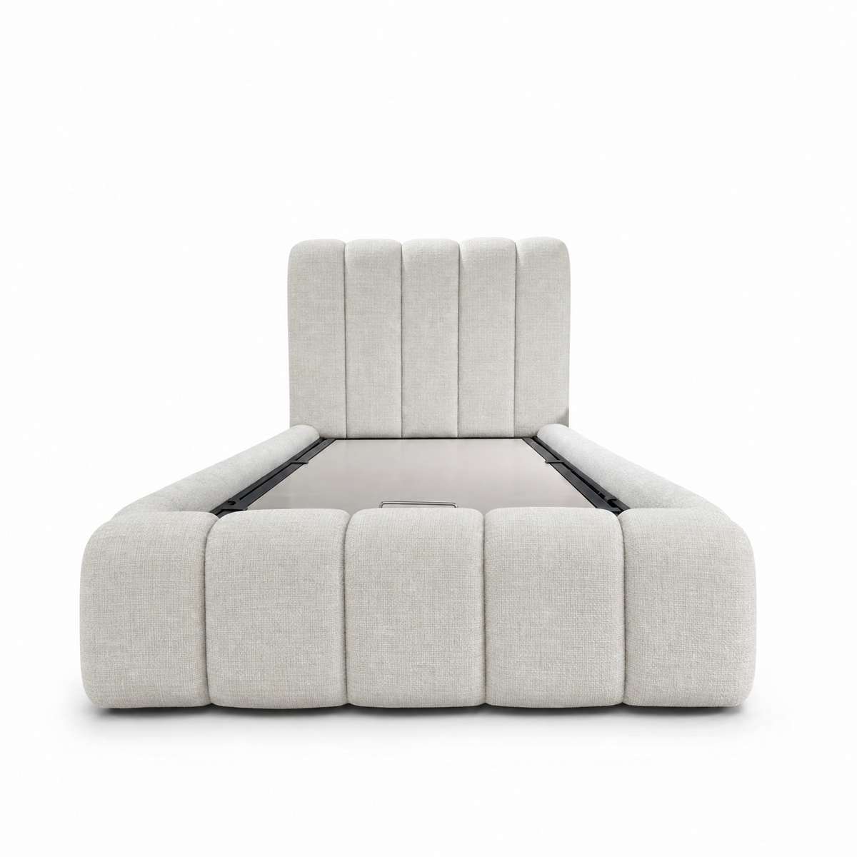 Lit coffre Bubble Dallas 90x190 |  Leader Meubles
