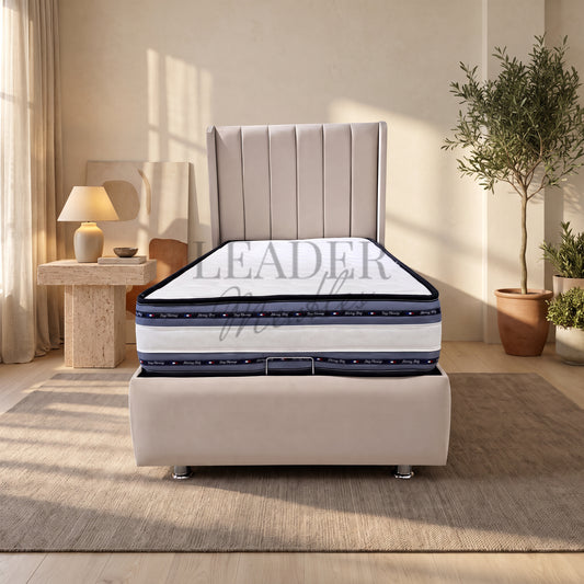 Lit coffre Bari Tokyo 90x190 |  Leader Meubles