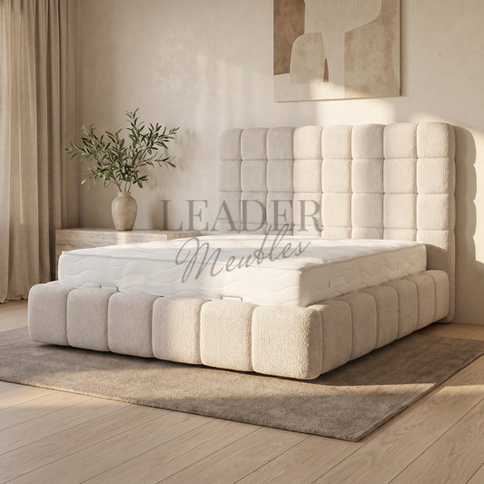 Lit coffre Bubble Concorde 160x200 |  Leader Meubles