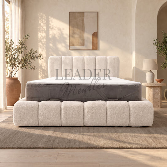 Lit coffre Bubble Dallas 160x200 |  Leader Meubles