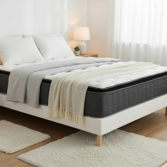 Sommier + Matelas Premium 30-32cm (ressorts ensachés) |  Leader Meubles