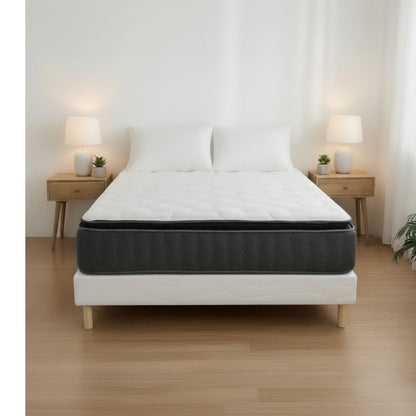 Sommier + Matelas Premium 30-32cm (ressorts ensachés) |  Leader Meubles